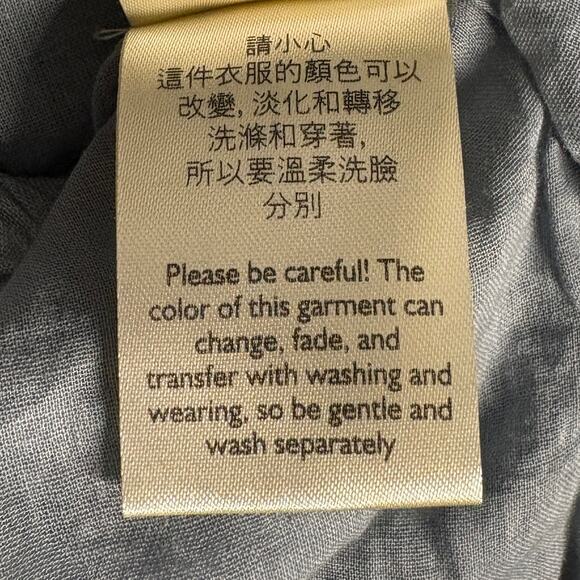 Pilcro Anthropologie Tie-Dye Tiered Mini‎ Skirt Blue Women's XS - Picture 9 of 12